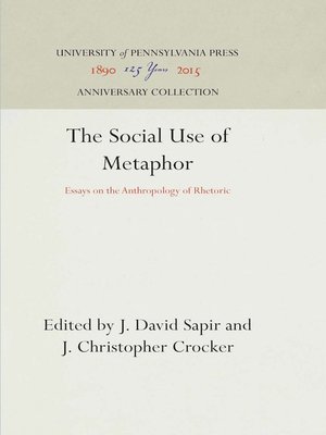 cover image of The Social Use of Metaphor